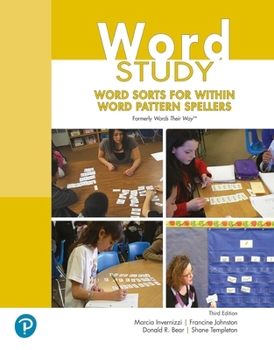 Paperback Word Study: Word Sorts for Within Word Pattern Spellers (Formerly Words Their Way(tm)) Book