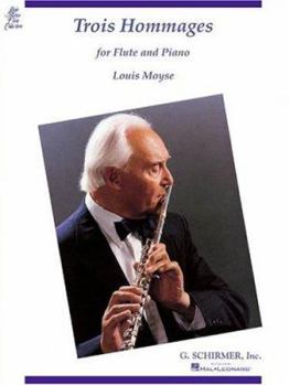 Paperback Louis Moyse - Trois Hommages: For Flute and Piano Book