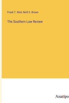 Paperback The Southern Law Review Book