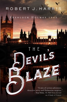 Hardcover The Devil's Blaze: Sherlock Holmes 1943 Book