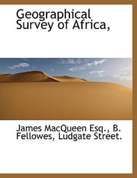 Paperback Geographical Survey of Africa, Book