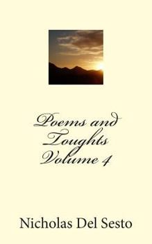 Paperback Poems and Thoughts Volume 4 Book