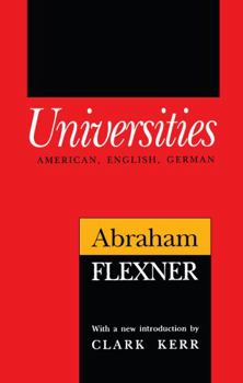 Paperback Universities: American, English, German Book