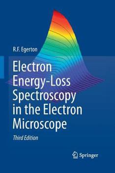 Paperback Electron Energy-Loss Spectroscopy in the Electron Microscope Book