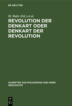 Hardcover Revolution Der Denkart Oder Denkart Der Revolution [German] Book