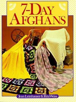 Paperback 7-Day Afghans Book