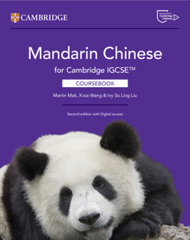Paperback Mandarin Chinese for Cambridge IGCSE™ Coursebook with Digital Access (2 Years) (Cambridge International IGCSE) Book