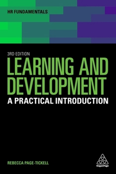 Paperback Learning and Development: A Practical Introduction Book