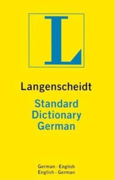 Hardcover Langenscheidt's Standard German Dictionary: German-English English-German [German] Book