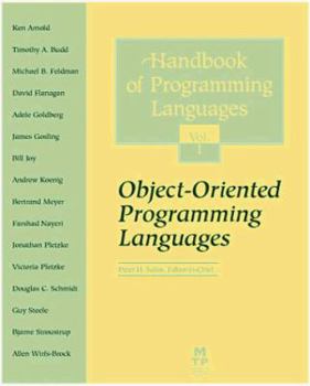 Hardcover Handbook of Programming Languages Volume 1: Object-Oriented Programming Languages Book