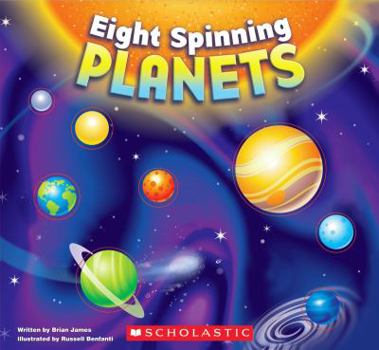 Hardcover 8 Spinning Planets Book