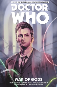 Paperback Doctor Who: The Tenth Doctor Vol. 7: War of Gods Book