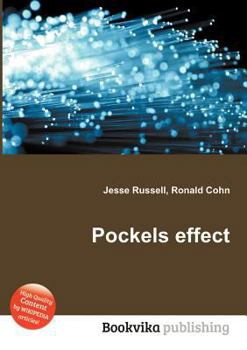 Paperback Pockels Effect Book