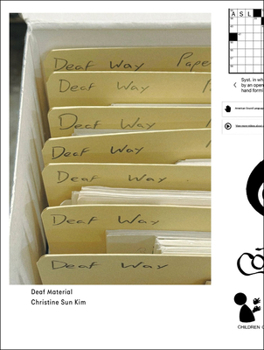 Paperback Christine Sun Kim: Deaf Material Book