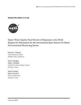 Expert Water Quality Panel Review of Responses to the NASA Request for Information for the International Space Station On-Board Environmental Monitoring System