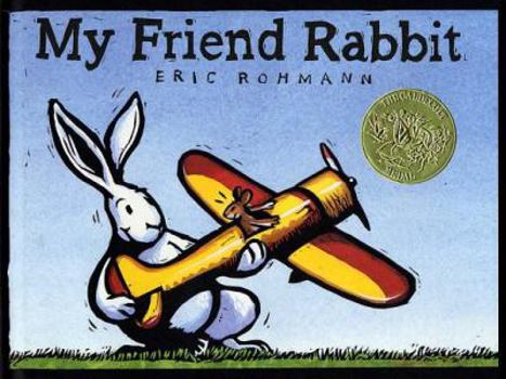 Hardcover My Friend Rabbit Book