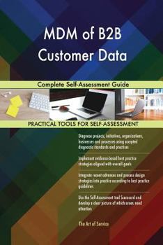 Paperback MDM of B2B Customer Data Complete Self-Assessment Guide Book