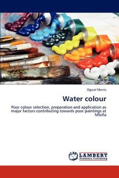 Paperback Water colour Book