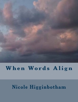 Paperback When Words Align Book