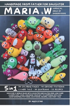 Paperback Maria & Whimsical World of Wonderfoods Book