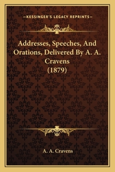 Addresses, Speeches and Orations (Classic Reprint)