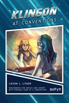 Paperback Klingon at Conventions Book