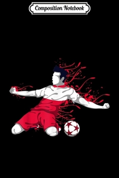 Composition Notebook: Poland National Soccer Team Jersey Polish Football Lovers  Journal/Notebook Blank Lined Ruled 6x9 100 Pages