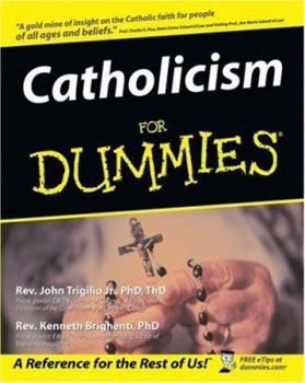 Paperback Catholicism for Dummies Book