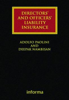 Hardcover Directors' and Officers' Liability Insurance Book