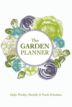 Spiral-bound Garden Planner Book