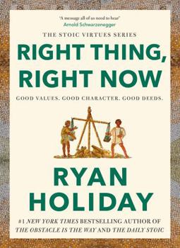 Hardcover Right Thing, Right Now: THE #1 NEW YORK TIMES BESTSELLER Book