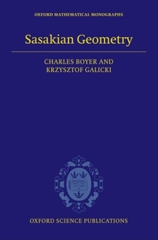 Hardcover Sasakian Geometry Book