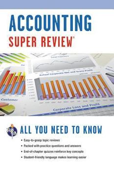 Paperback Accounting Super Review Book