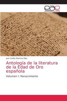 Paperback Antología de la literatura de la Edad de Oro española [Spanish] Book