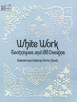 Paperback White Work: Techniques and 188 Designs Book