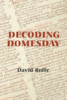 Paperback Decoding Domesday Book