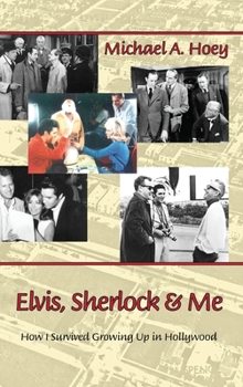 Hardcover Elvis, Sherlock & Me (hardback) Book