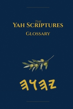 Paperback Yah Scriptures Glossary Book