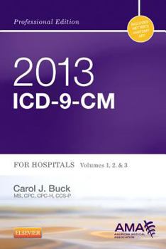 Paperback ICD-9-CM 2013 for Hospitals, Vol 1, 2 & 3 Book