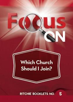 Paperback Focus on Which Church Should I Join Booklet Book