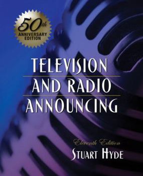 Hardcover Television and Radio Announcing [With CDROM] Book