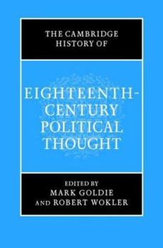 Hardcover The Cambridge History of Eighteenth-Century Political Thought Book