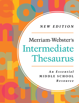 Hardcover Merriam-Webster's Intermediate Thesaurus Book
