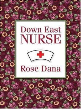 Hardcover Down East Nurse [Large Print] Book