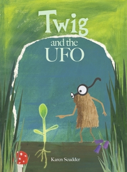 Hardcover Twig and the UFO Book