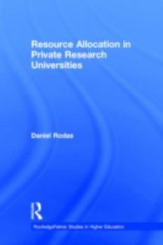 Hardcover Resource Allocation in Private Research Universities Book