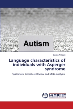 Paperback Language characteristics of individuals with Asperger syndrome Book