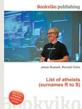 Paperback List of Atheists (Surnames R to S) Book