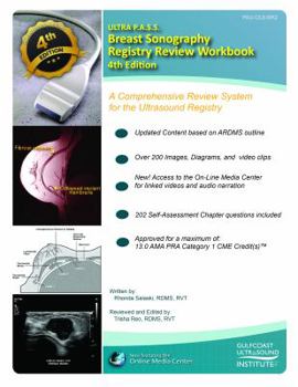 Spiral-bound ULTRA P.A.S.S. BREAST SONOGRAPHY REGISTRY REVIEW WORKBOOK - 4TH EDITION Book