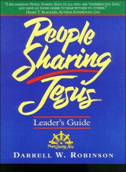 Paperback People Sharing Jesus Leader's Guide: A Natural, Sensitive Approach to Helping Others Know... Book